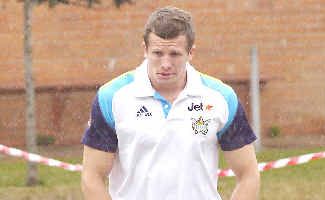 Frustrating: Gold Coast Titans’ Jordan Atkins in Lismore yesterday as his side prepares for the Wests Tigers tonight in Sydney. Frustrating: Gold Coast Titans’ Jordan Atkins in Lismore yesterday as his side prepares for the Wests Tigers tonight in Sydney.